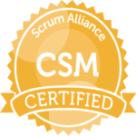 Scrum Alliance certification badge